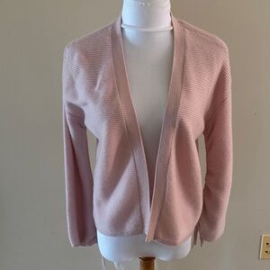 Neiman Marcus Cashmere Blush Pink Cardigan